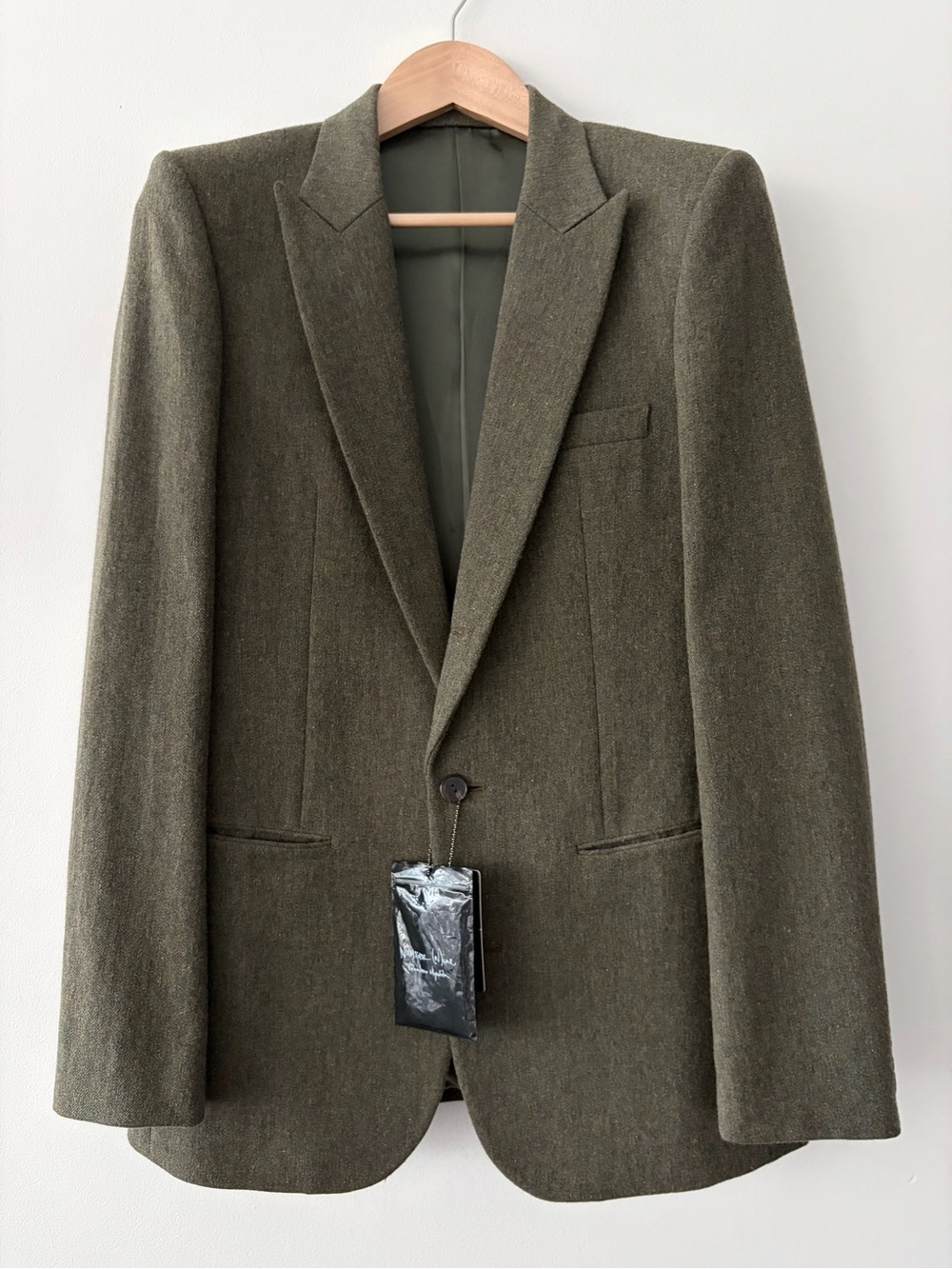 Number (Nine) AW2004 “Give Peace A Chance” Tweel Wool Jacket
